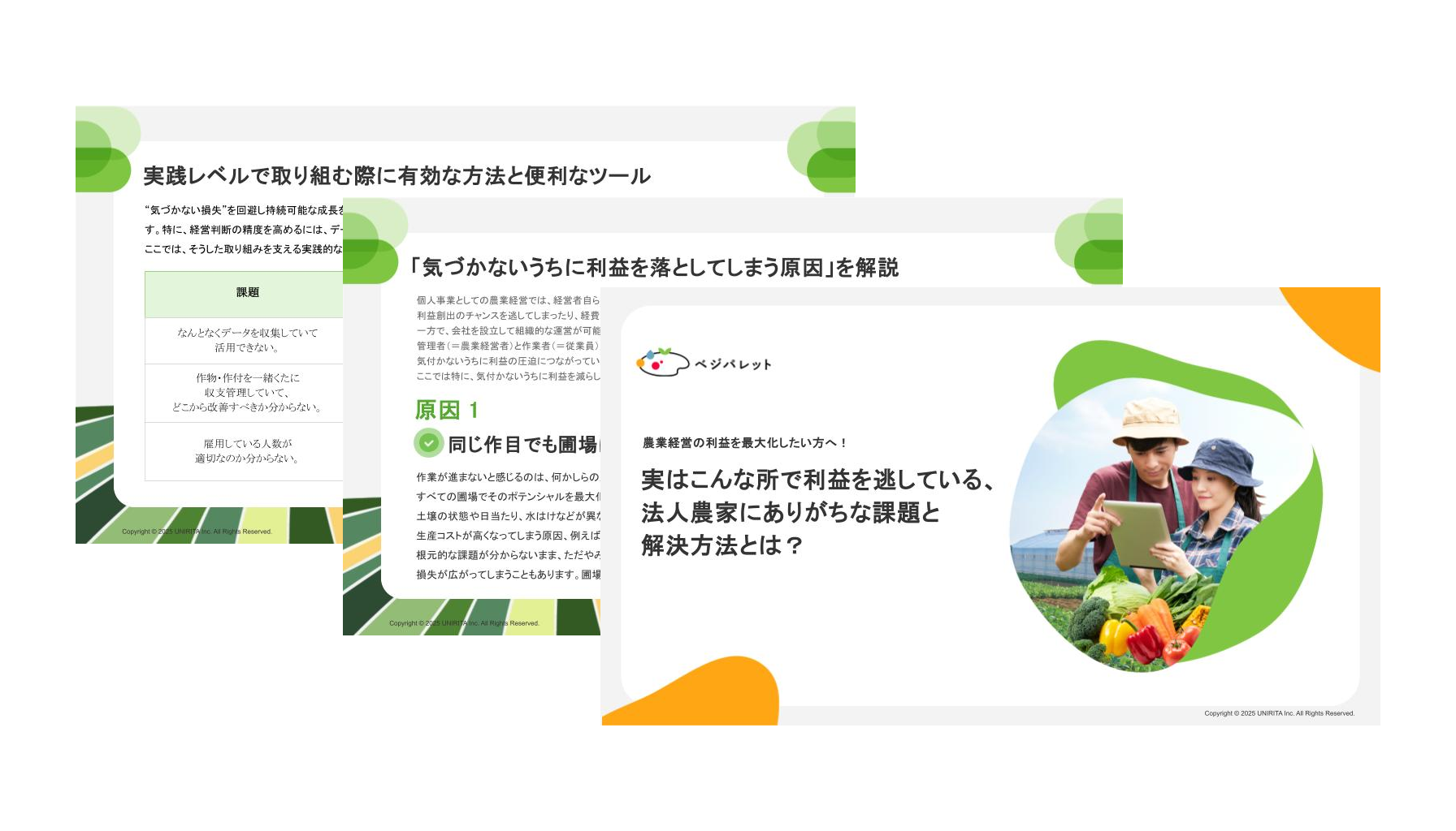 実はこんな所で利益を逃している、法人農家にありがちな課題と 解決方法とは？